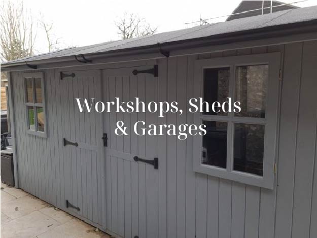 Workshops, sheds and garages by Norfolk Garden Furniture